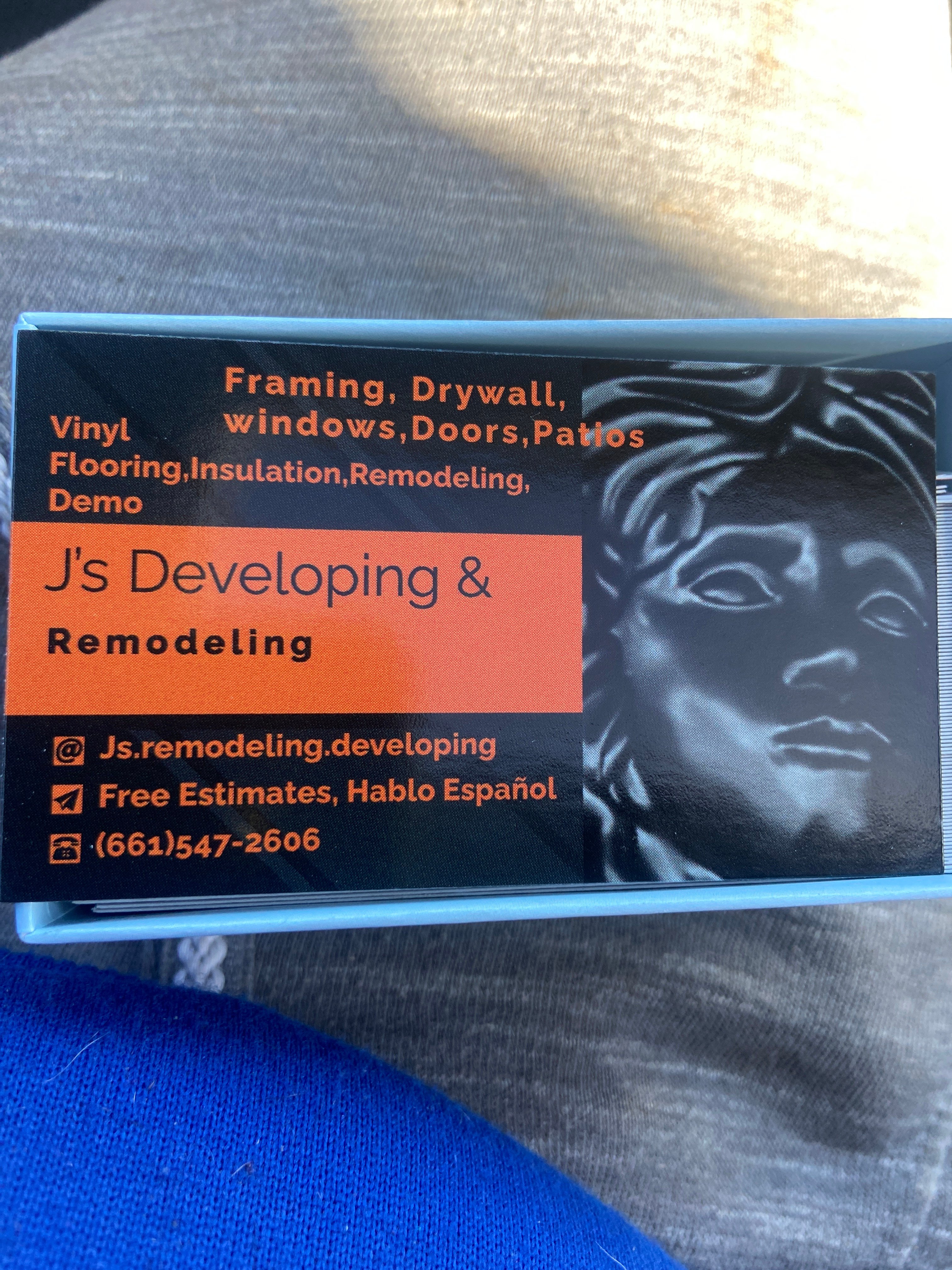 Avatar for J’s Developing & Remodeling