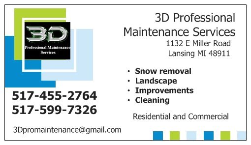 3D Professional Maintenance Services logo