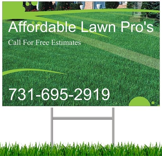Affordable Lawn Pro's logo