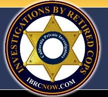 Logo for Investigations by Retired Cops