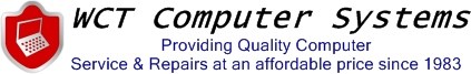 WCT Computer Systems logo