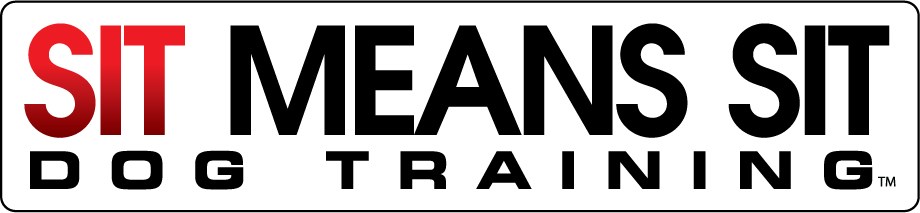 Logo for Sit Means Sit Dog Training Houston