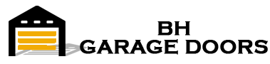 BH garage doors logo