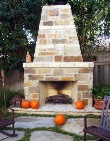 Outdoor Fireplace