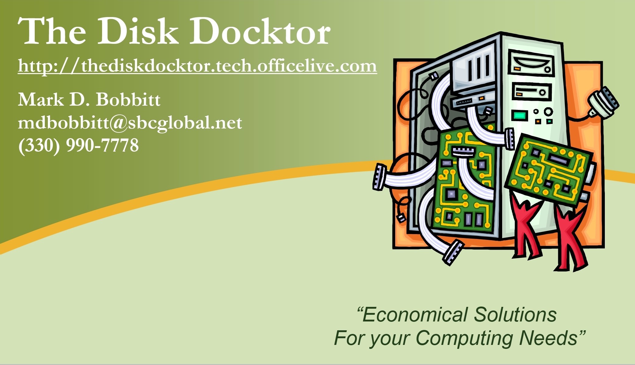 The Disk Docktor logo