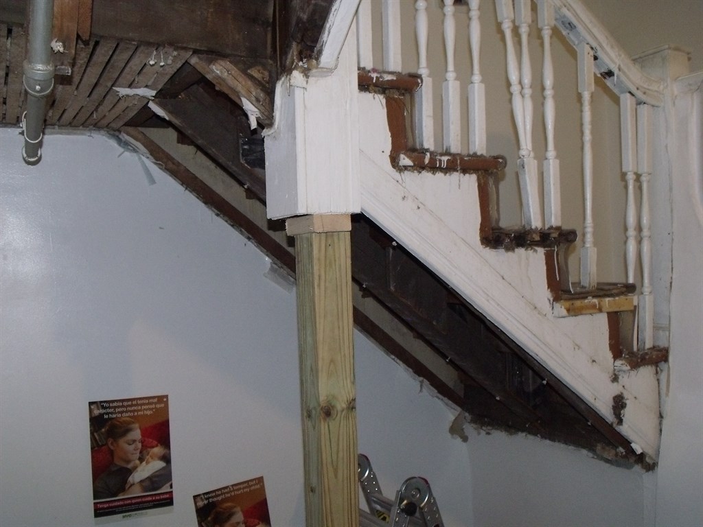 Stairs Before Picture