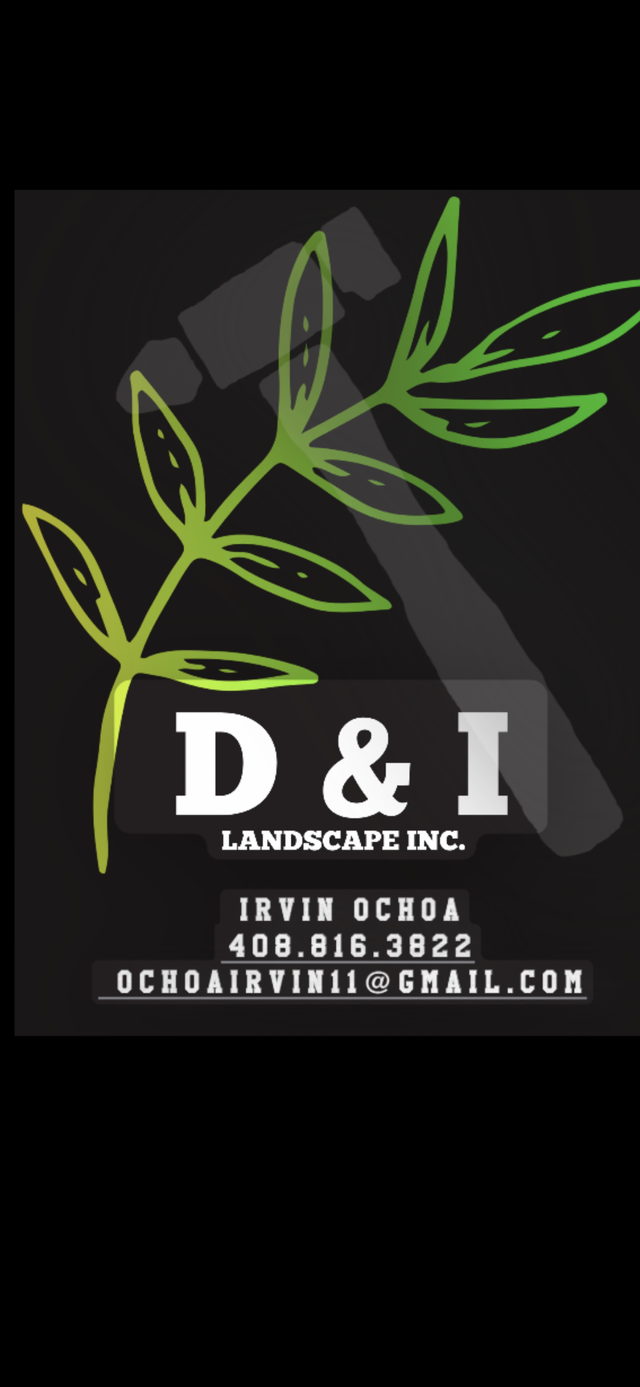Logo for D&I Landscaping & Construction