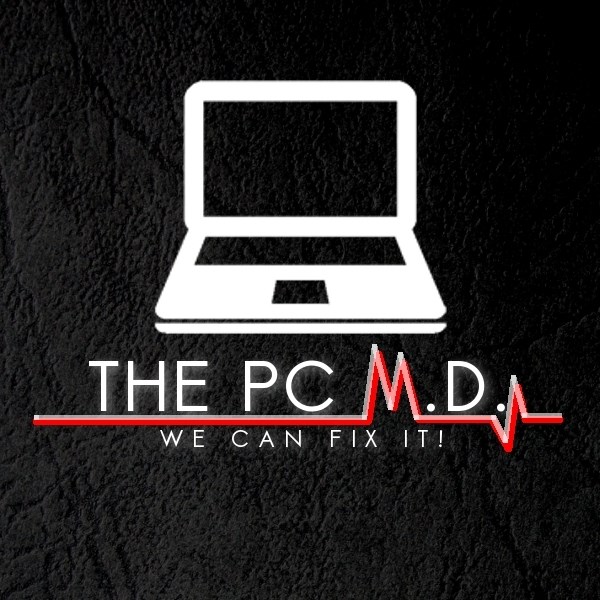 The PC MD logo