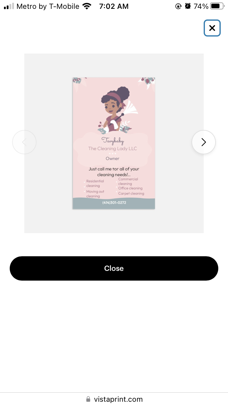 Avatar for Tavybaby The Cleaning Lady LLC