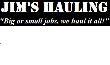 Jim's Hauling logo