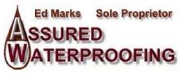 Logo for ASSURED WATERPROOFING