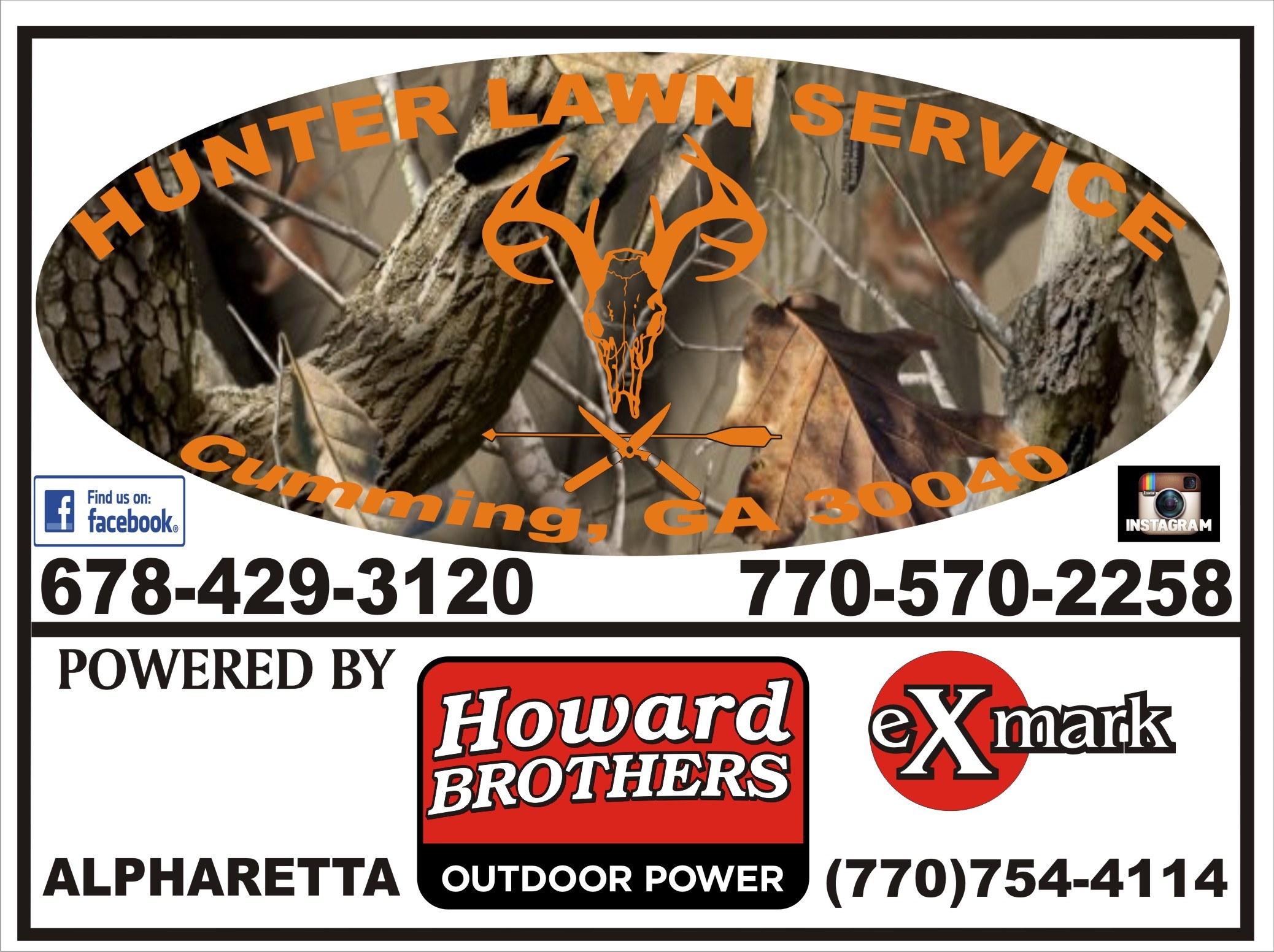Hunter Lawn Service logo