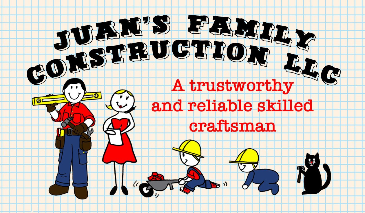 Logo for Juan's Family Construction, LLC