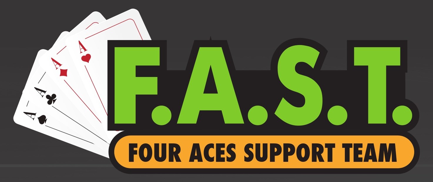 Four Aces Support Team logo