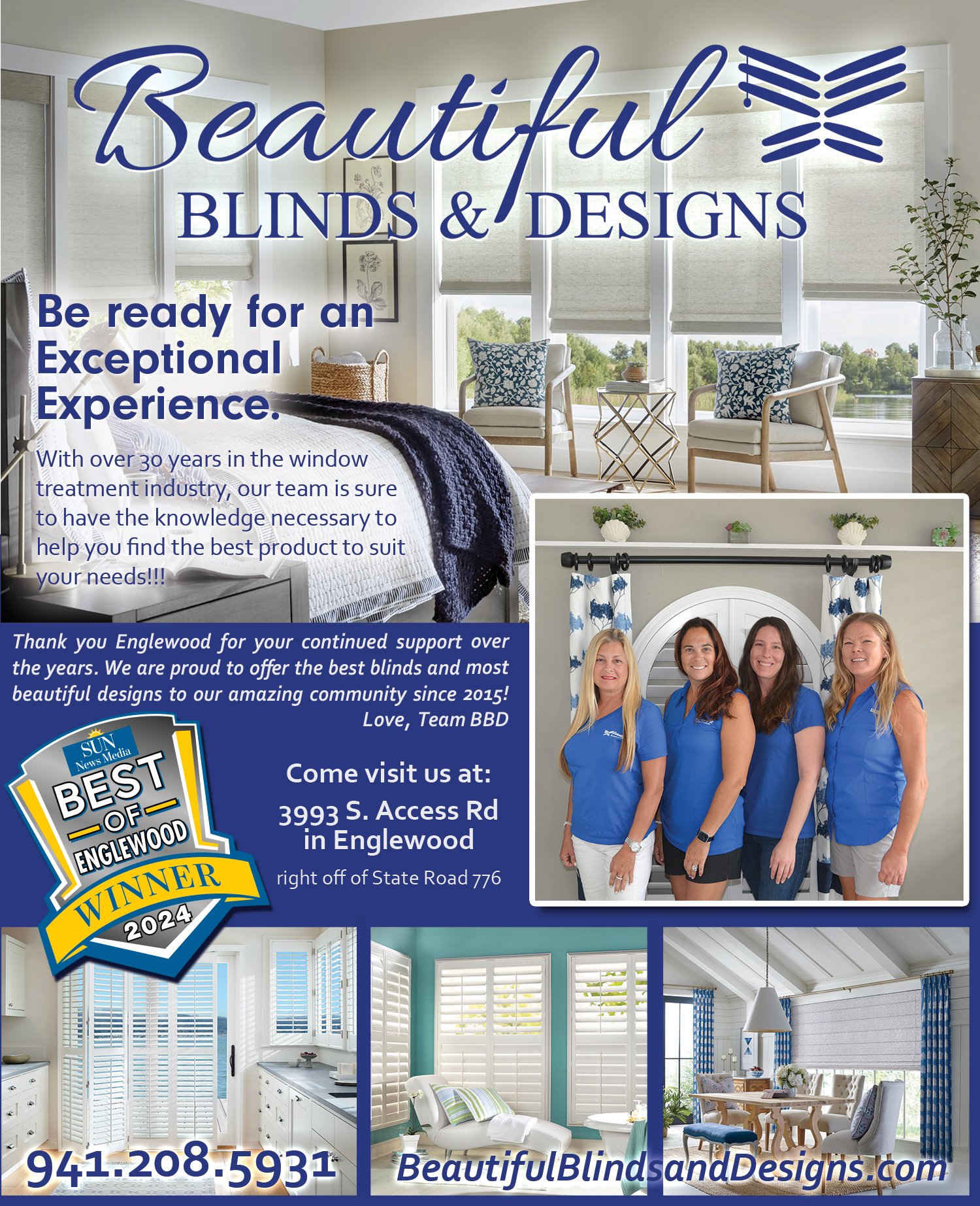 Avatar for BEAUTIFUL BLINDS & DESIGNS