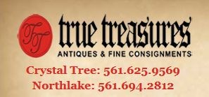 True Treasures Consigned Furniture & Home Decor logo