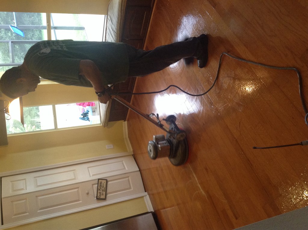 Wood Floor Cleaning