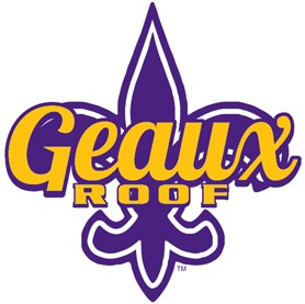 Logo for Geaux Roof
