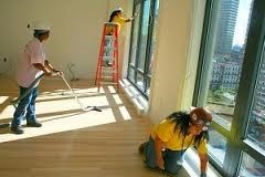 Construction deep clean