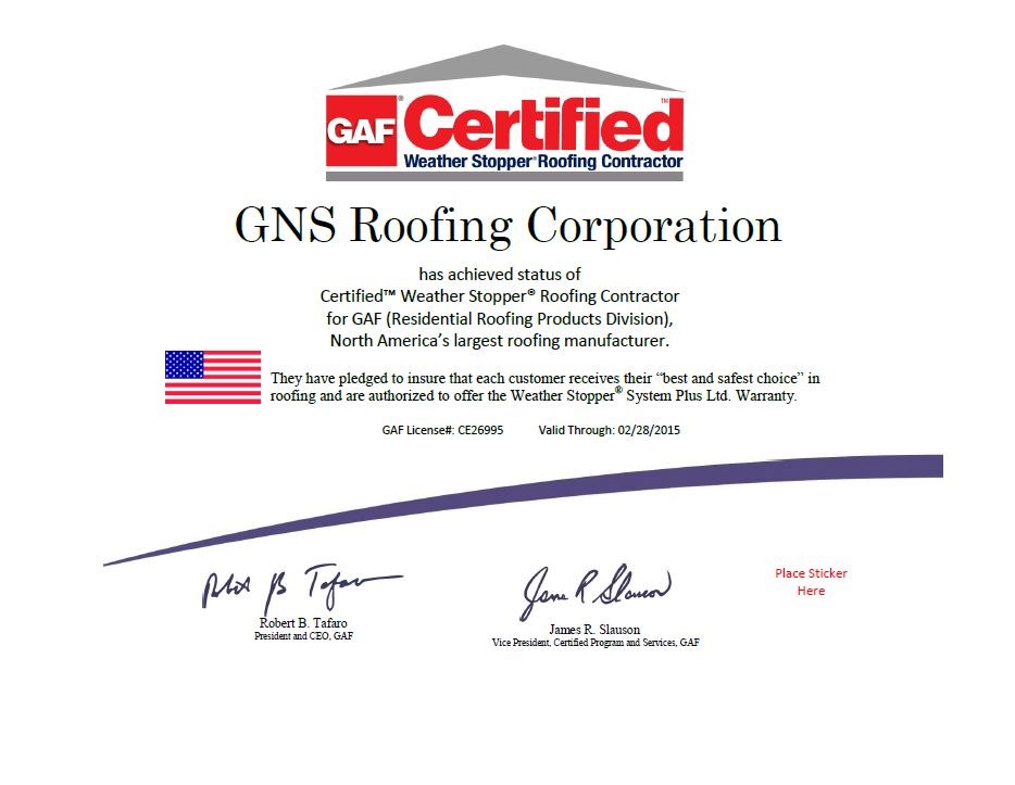 Avatar for GNS Roofing Corp