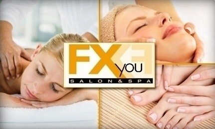 Logo for FX You Salon & Spa