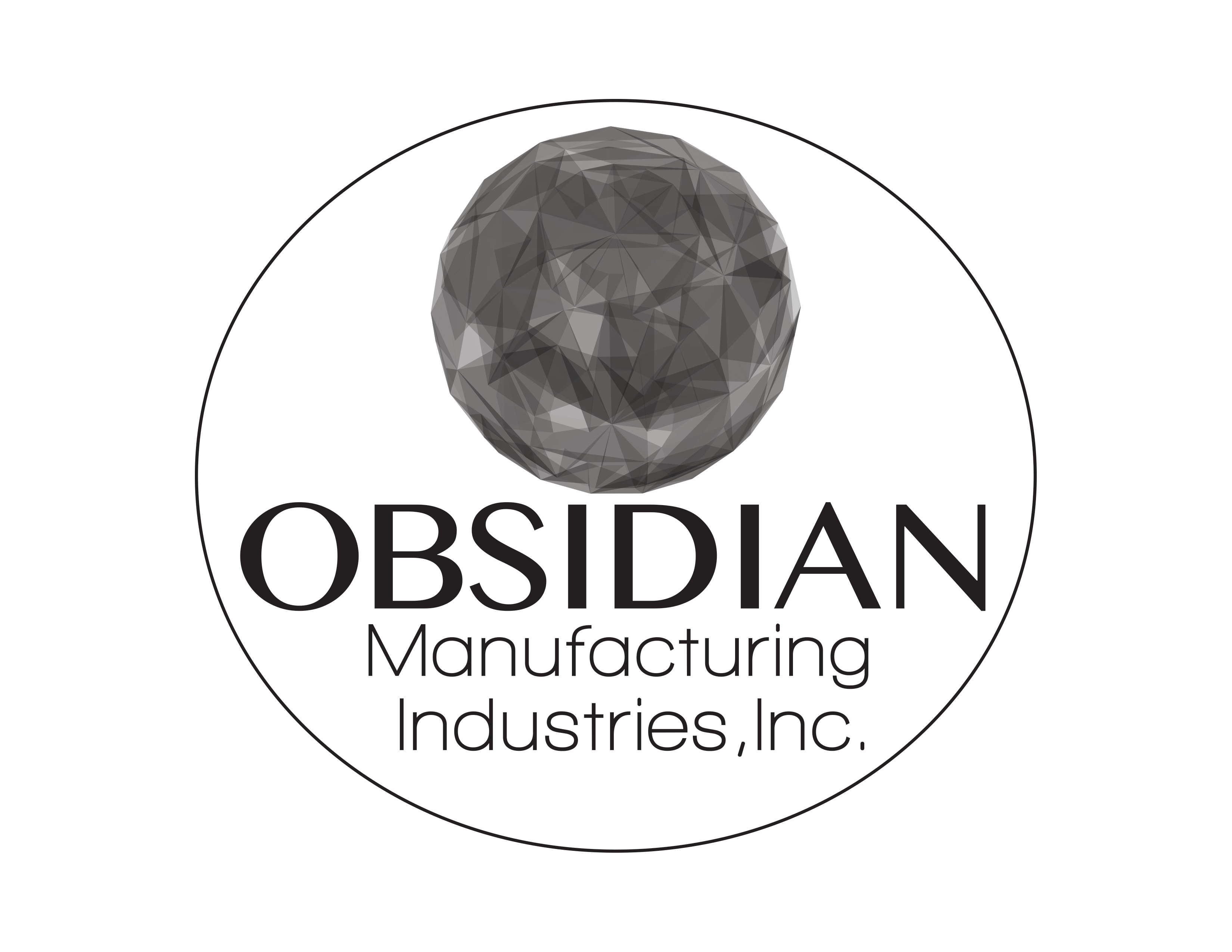 Obsidian Manufacturing Industries, Inc. logo