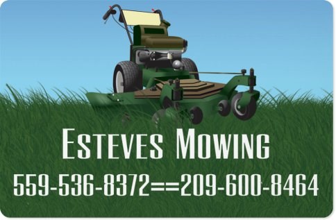 Esteves Mowing logo