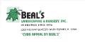 BEAL'S LANDSCAPING & NURSERY logo