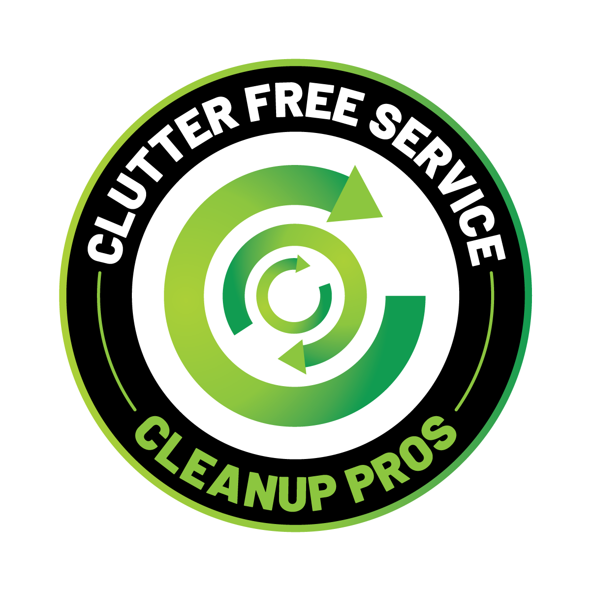Logo for Clutter Free Junk Removal Service & Cleanup Pros
