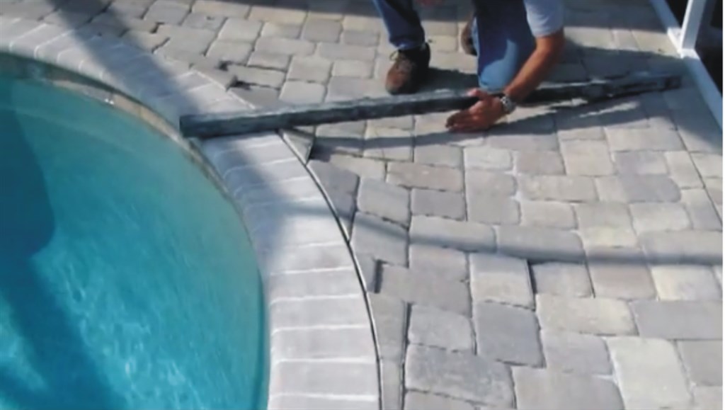 Sunk Pavers