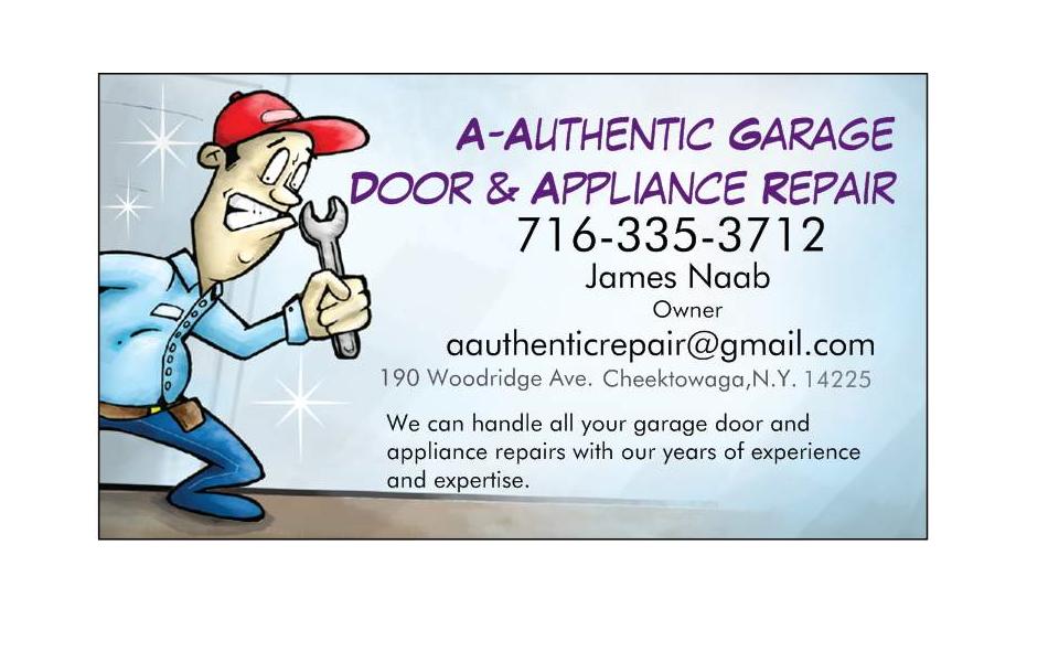 AAuthentic Garage Door And Appliance Repair Reviews Buffalo, NY Angi