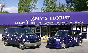 AMY'S FLORIST logo