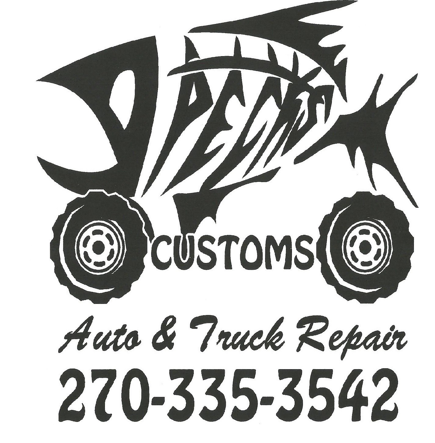 Peck's Customs logo