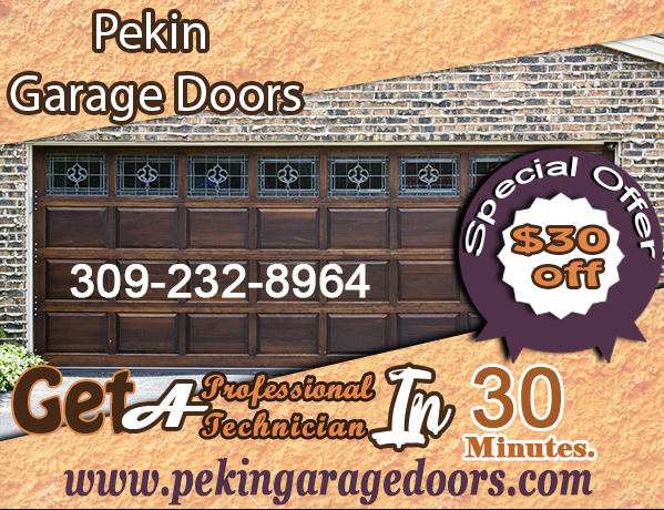 Logo for Pekin Garage Doors