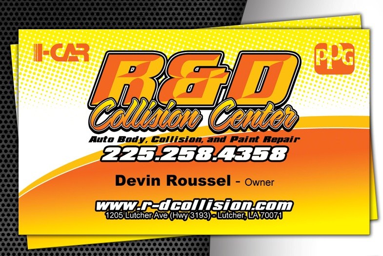 Logo for R & D Collision Center LLC