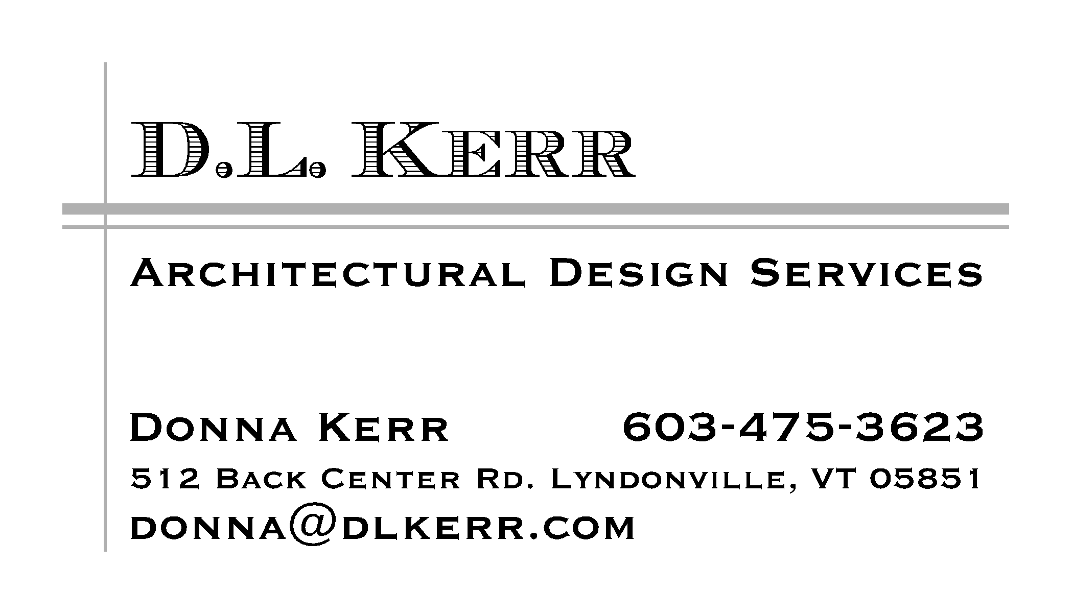 D.L. Kerr logo