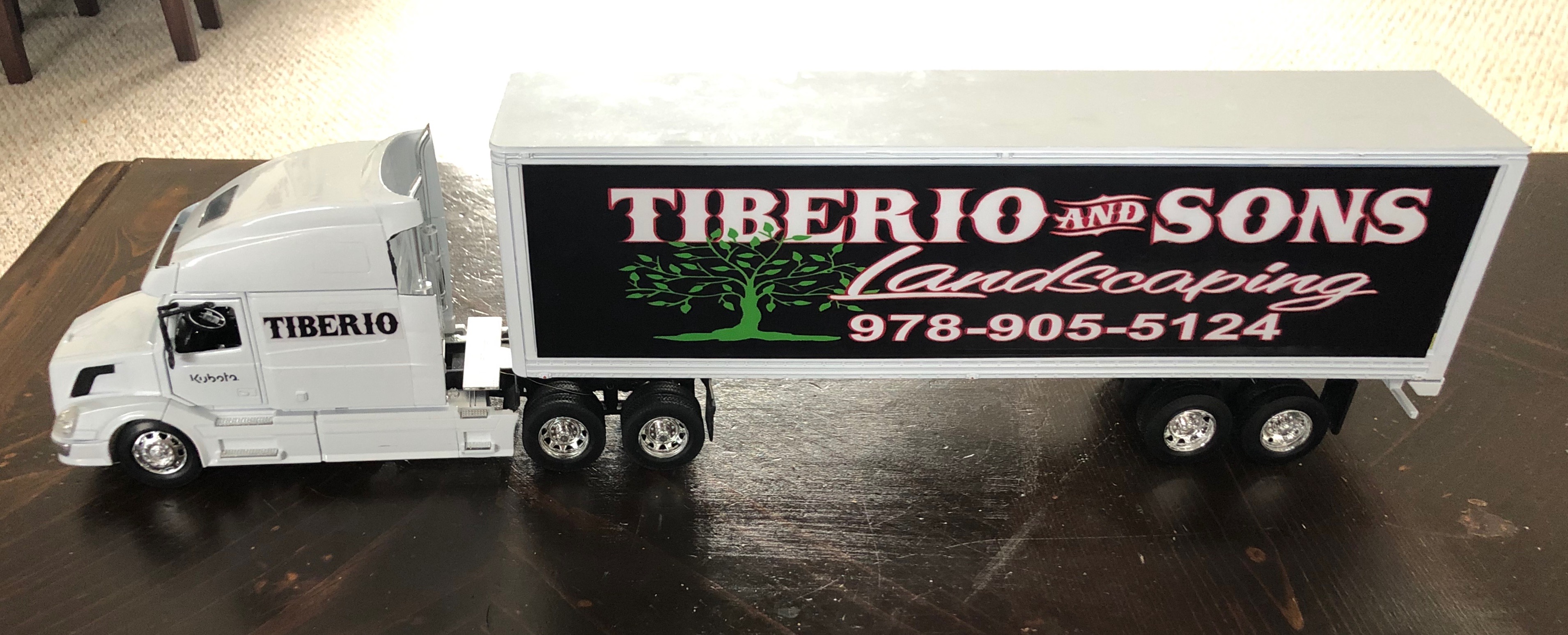 Logo for Tiberio&sons landscaping 