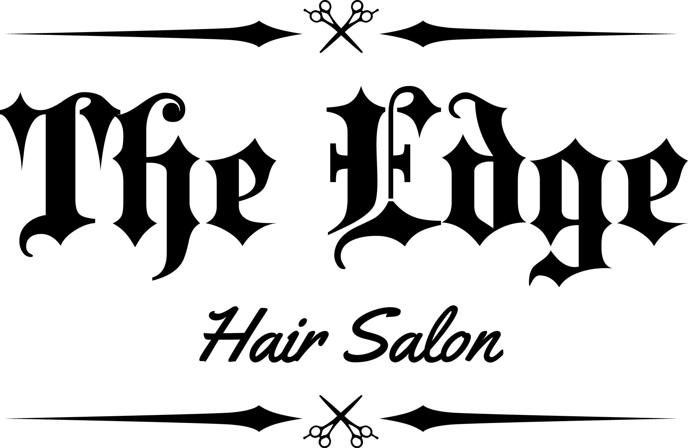 The Edge Hair Salon Inc. logo