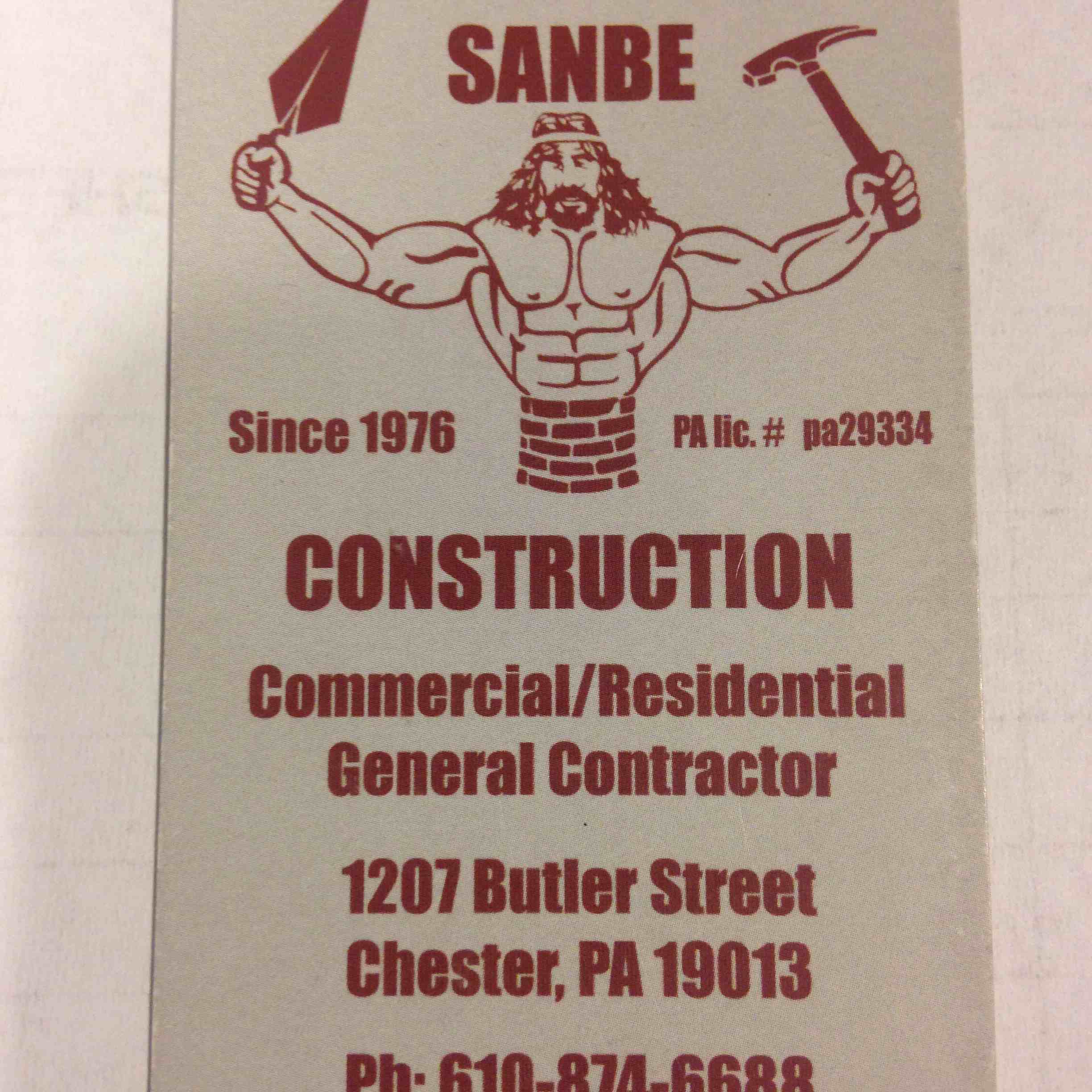 Alfonso Sanbe Construction logo