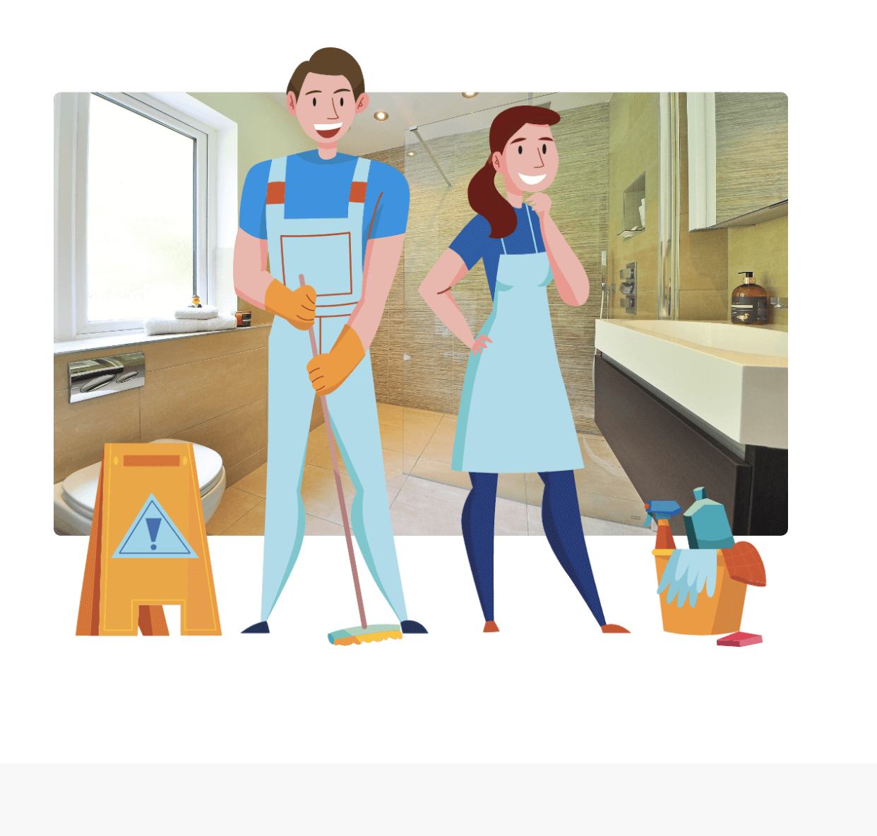 Logo for Excellence House Cleaning services 