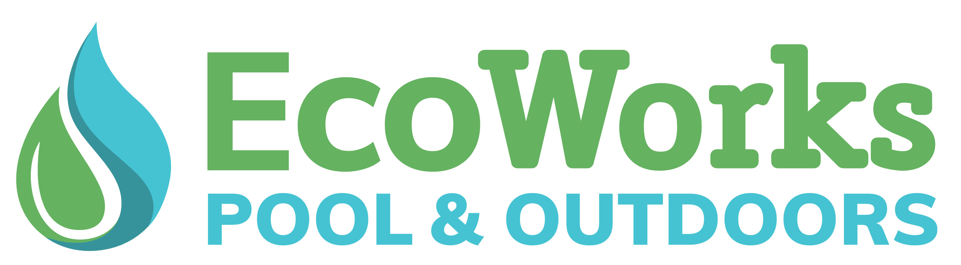 Logo for Ecoworks Pools and Outdoors Inc