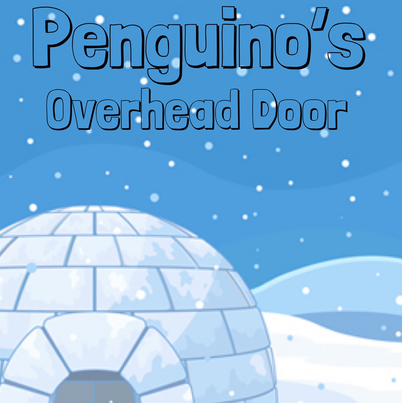 Penguinos overhead door logo