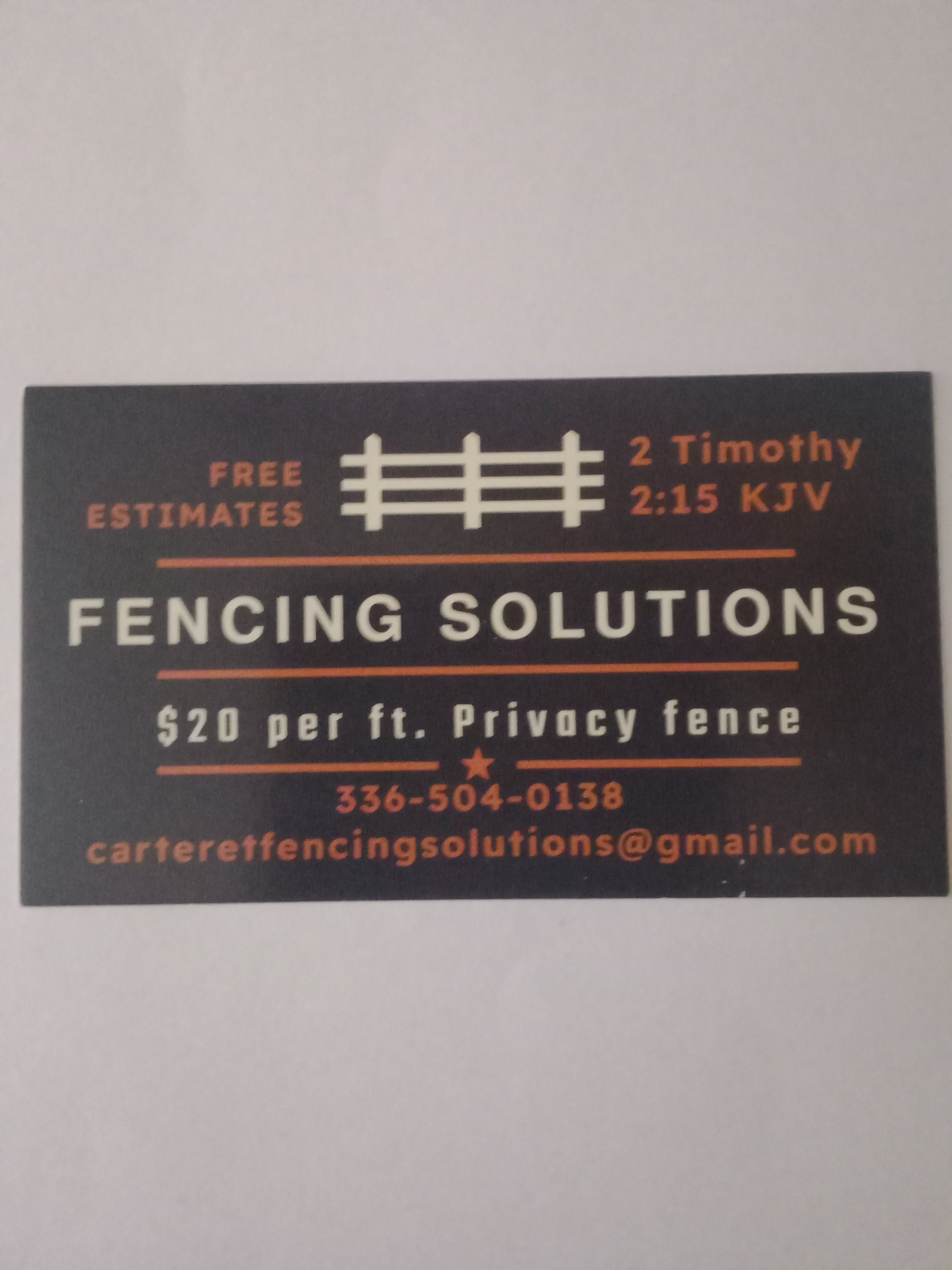 Avatar for Carteret Fencing Solutions