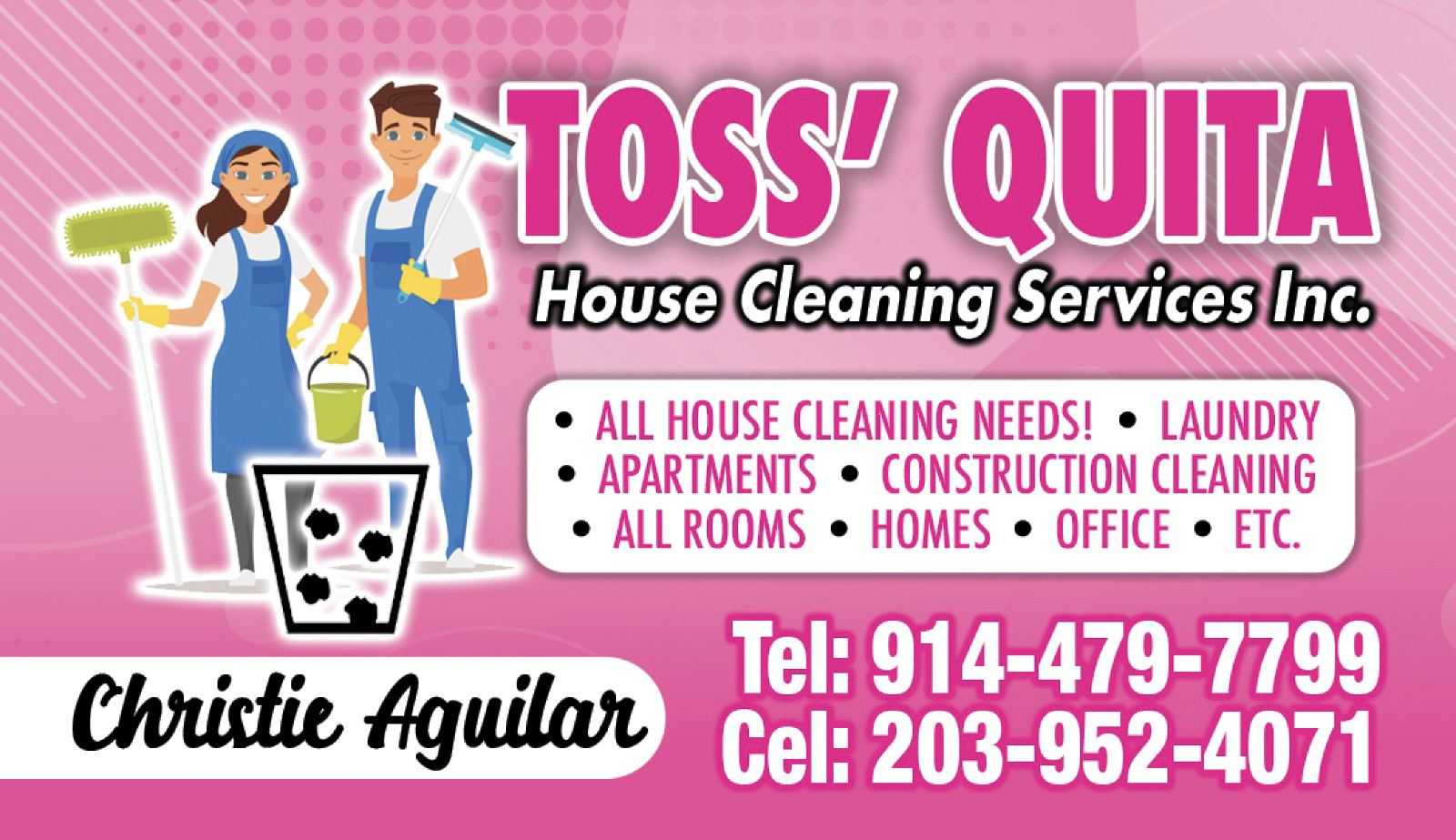 Avatar for Toss-Quita House Cleaning Service Inc.