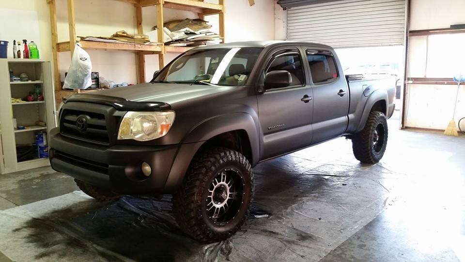 Matte Black Tacoma