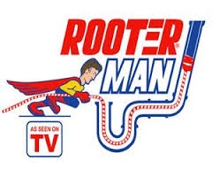 Logo for Rooter Man Plumbing Service
