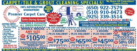 CARPET CLEANING COUPON