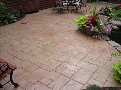 Stamped Patio
