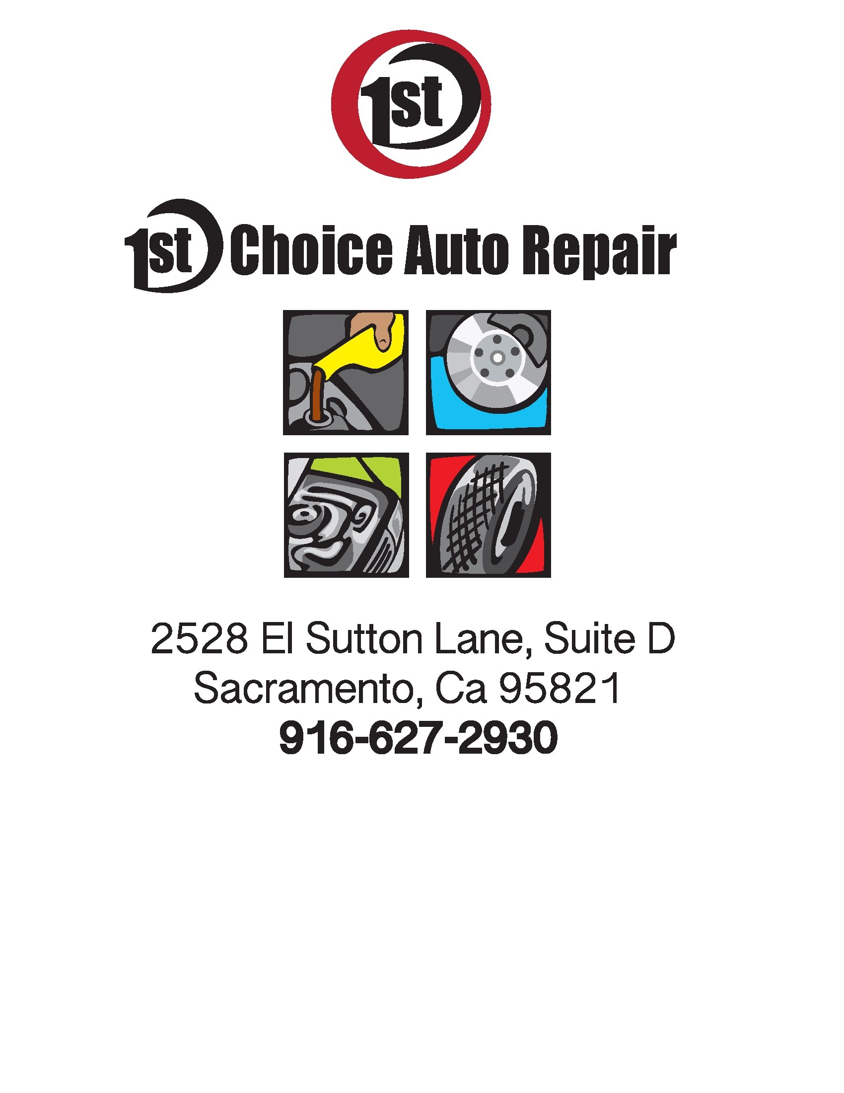 Logo for 1st Choice Auto Repair