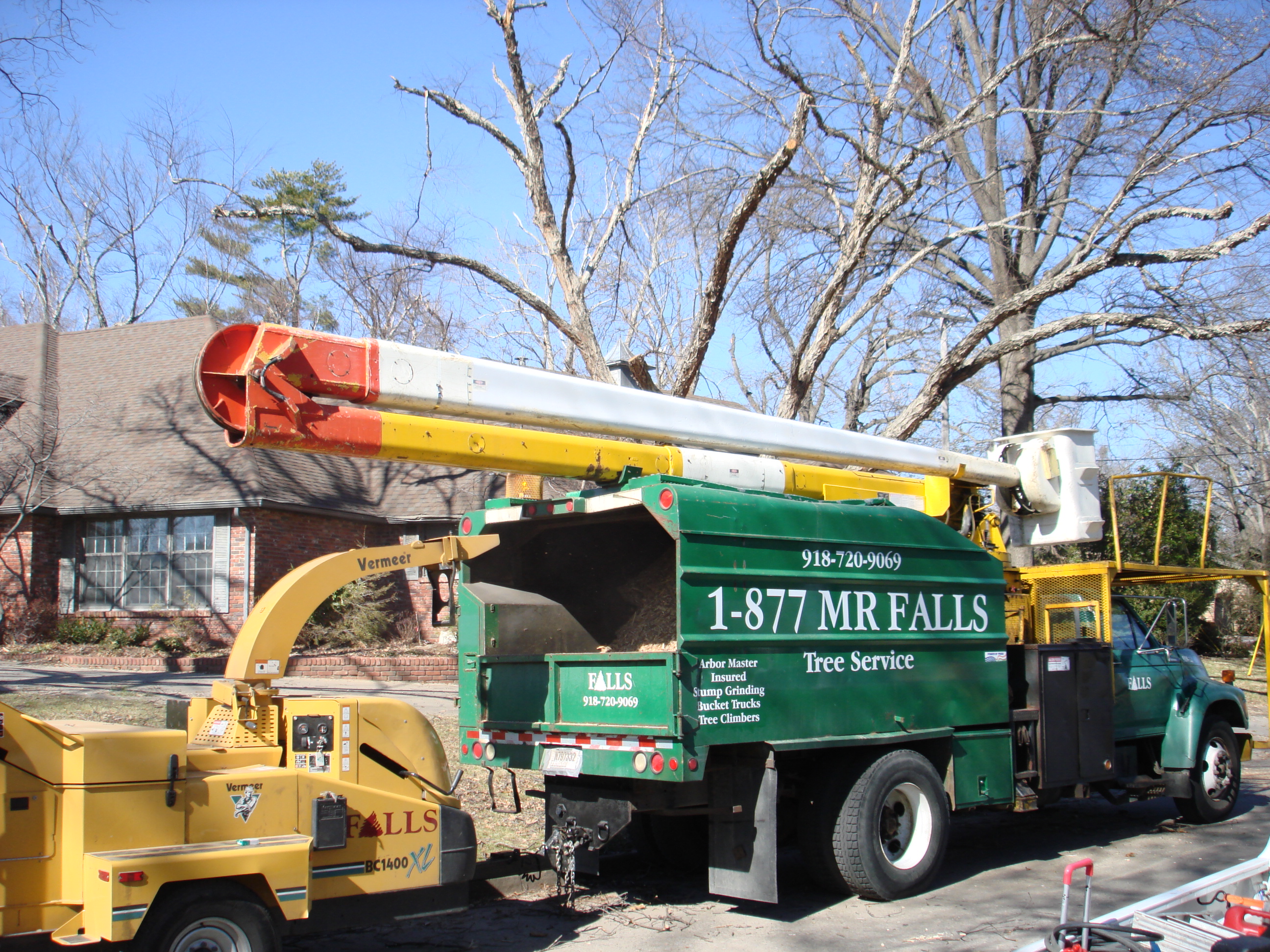 Trucks and Chippers